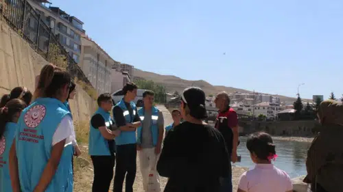 Bayburt’ta Çocuklara Hayalet Ağların Su Ekosistemine Zararları Eğitildi