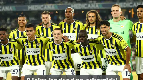 Fenerbahçe'de maç öncesi sıcak gelişme! 2 isim kadrodan çıkarıldı