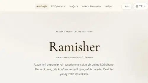 Klasik Arap Edebiyatı Eserleri, Türkçe Çevirileriyle Dijital Dünyada!