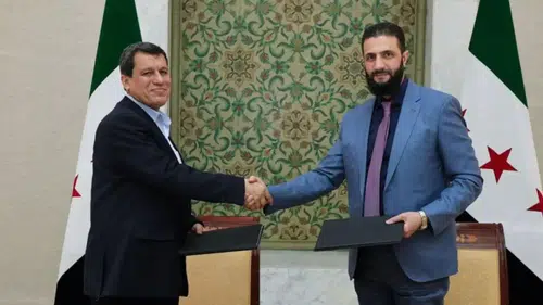 Şara, Mazlum Abdi'ye yeni bir sorumluluk verdi.