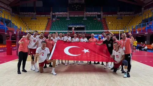 Türkiye Erkek Milli Voleybol Takımı'ndan Akdeniz Oyunları'nda 2'de 2