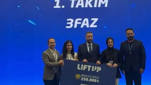 KTÜ’lü Gençlerin Robotik Projesine TUSAŞ’tan Birincilik Ödülü