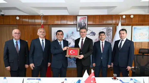 Vali Aydın Baruş'tan TEİAŞ 15. Bölge Müdürlüğü'ne Ziyaret