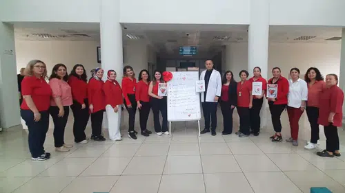 Hopa Devlet Hastanesi’nde Dünya Kalp Günü İçin Farkındalık Etkinliği