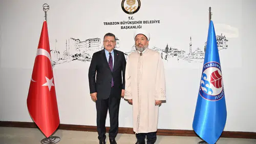 Diyanet İşleri Başkanı Arpag﻿uş’tan Trabzon Büyükşehir Belediyesi’ne Ziyaret