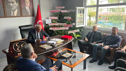 MHP Ardeşen İlçe Başkanlığı’na Ziyaret