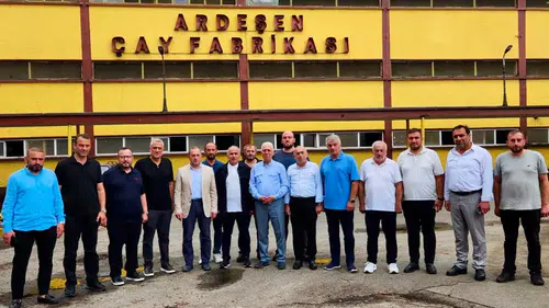 AK Parti Ardeşen Teşkilatından ÇAYKUR Ardeşen Çay Fabrikası’na Ziyaret