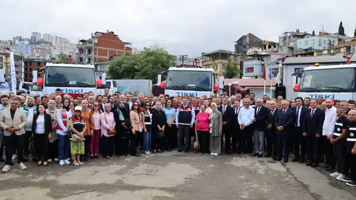 TİSKİ’nin Arazöz Filosu Güçlendirildi: 5 Yeni Araç Hizmete Alındı