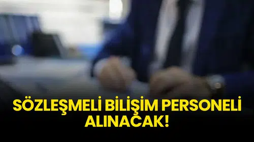 İçişleri Bakanlığı Göç İdaresi Başkanlığı 3 Sözleşmeli Bilişim Personeli alacak!