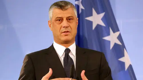 Eski Kosova Cumhurbaşkanı Thaçi'ye hapis cezası