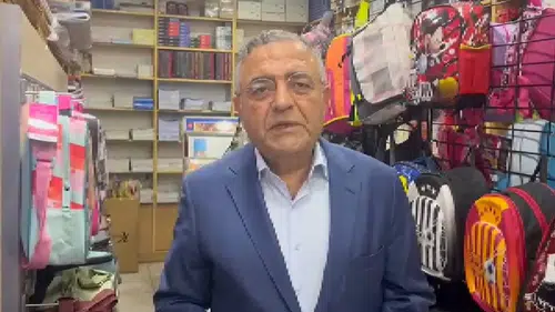 Yeni Partili Tanrıkulu kırtasiye fiyatlarını yerinde inceledi