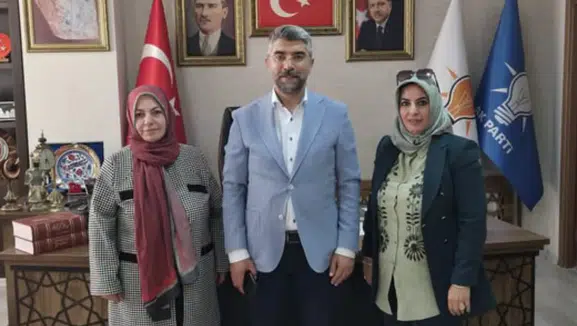 AK Parti Aziziye Kadın Kolları’ndan İl Başkanı İbrahim Küçükoğlu’na Ziyaret