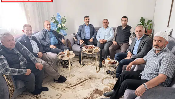 Horasan İlçe Müftülüğü’nden Hacı Ziyareti: Şakir Aydın’a Tebrik ve Dua