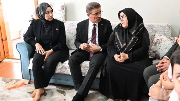 Vali Baruş’tan Şehit Yakını ve Kıbrıs Gazisine Anlamlı Ziyaret
