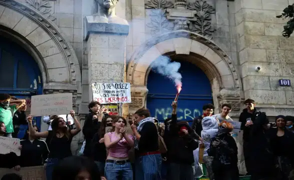 Fransa’da öğrenci eylemleri sürüyor: 224 lise kapalı