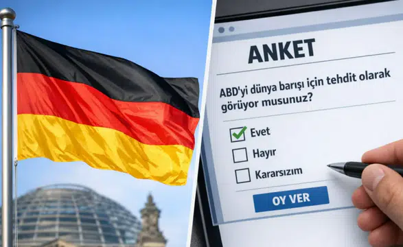 Almanya’da yapılan ankette ABD, dünya barışı için risk olarak görülüyor