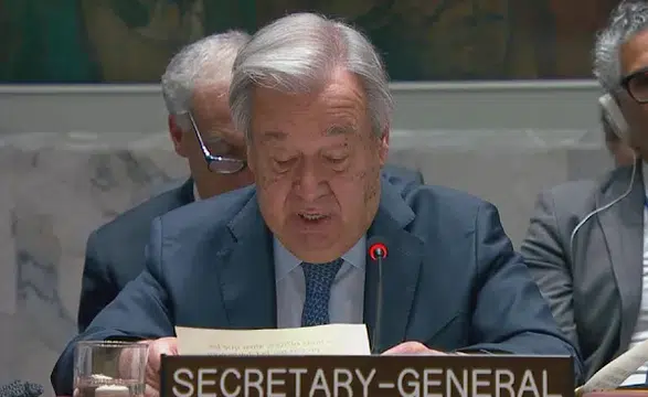 Guterres: Doğayı korumak, yasal ve ahlaki bir sorumluluktur