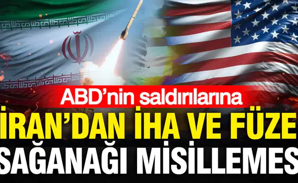 İran'dan ABD'ye misilleme: İHA ve füzelerle vurdu