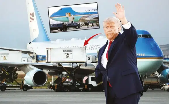 Trump'ı kamyonla kaçırmışlar! Gizli uçuşla Ankara'dan ayrıldı