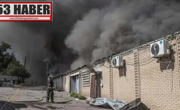 Ukrayna hedeflerine yoğun saldırı: Bölgeden dumanlar yükseldi