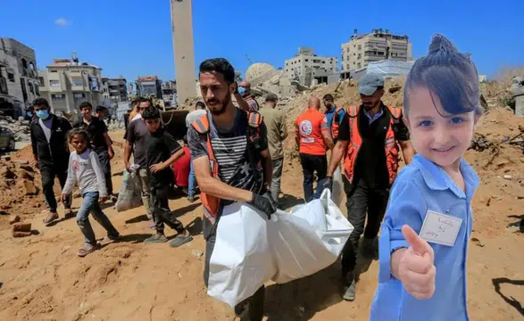 Gazze'de okulun ilk günü kanla başladı! 9 yaşındaki Vefa İsrail saldırısında öldü