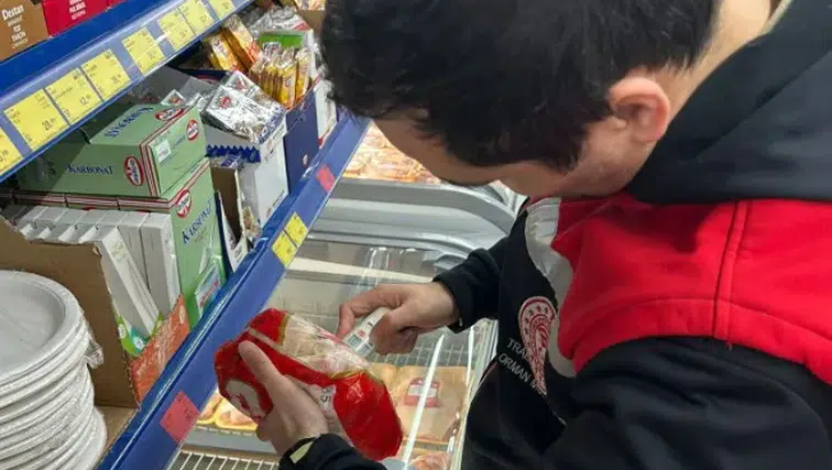 Şalpazarı’nda Ulusal Zincir Marketlere Gıda Denetimi