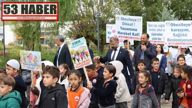 Bayburt'ta Dünya Yürüyüş Günü Kutlaması: Farkındalık İçin Yürüyüş Etkinliği Gerçekleştirildi