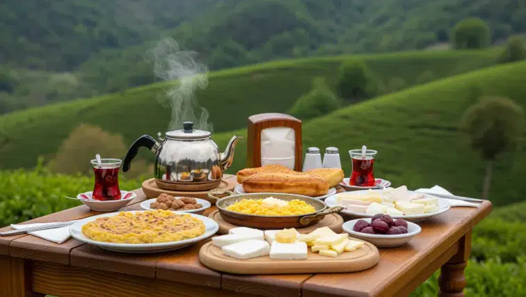 Rize’de Kahvaltı Nerede Yapılır? Doğayla İç İçe Kahvaltı Rehberi