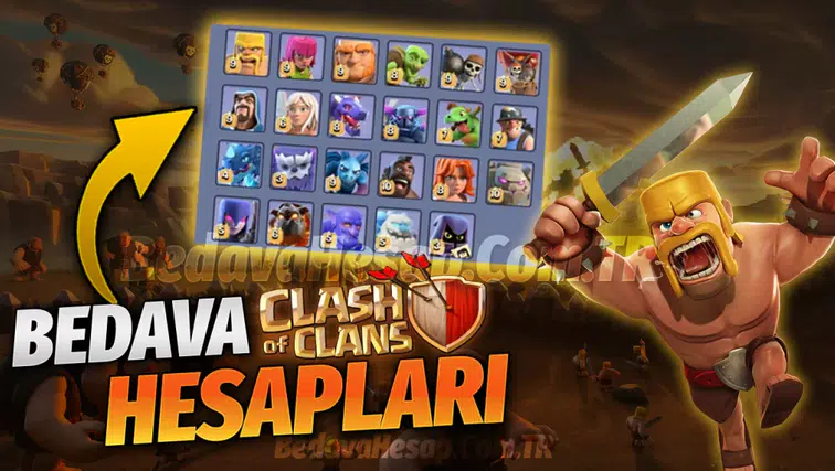 Bedava Coc Hesapları | (Güncel Liste) 2026