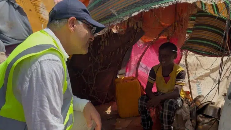 Dr. Dinçel Somali’de insani yardım çalışmalarına katıldı