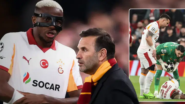 Osimhen: Galatasaray benim için bir kulüpten fazlası, sakatlık sürecim 5-6 hafta sürecek