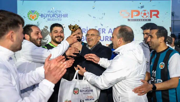 Malatya'da Büyük Coşkuyla Gerçekleşen Birimler Arası Futbol Turnuvası sona erdi!