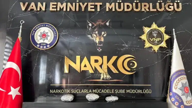 Van'da narkotik operasyonu: 4,7 kilo uyuşturucu ele geçirildi