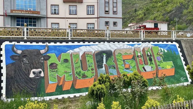 Murgul’un Ruhu Duvarlara Yansıdı: Emin Görmüş Caddesi’nde Anlamlı Sanat Çalışması
