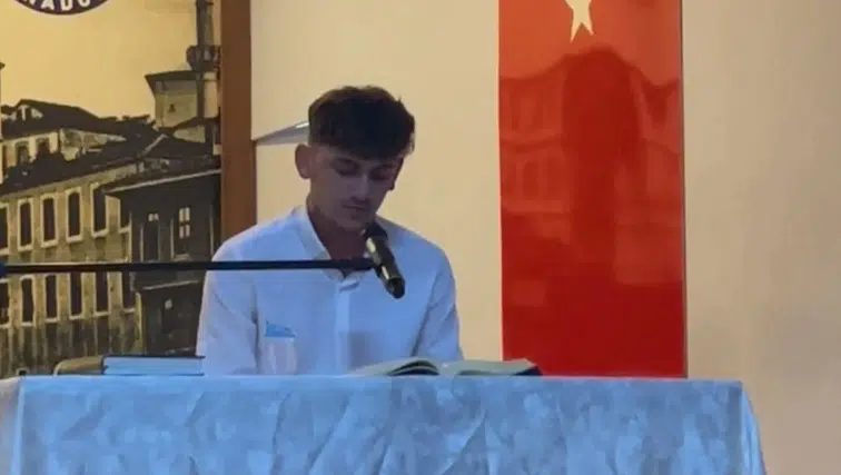 Trabzon İkincisi Olan Arsinli Öğrenciye Tebrik