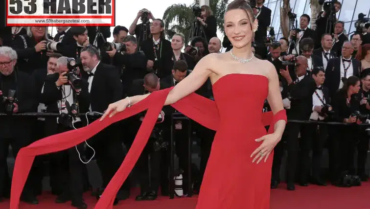 Sümeyye Aydoğan Messika marka elçisi olarak Cannes kırmızı halısında