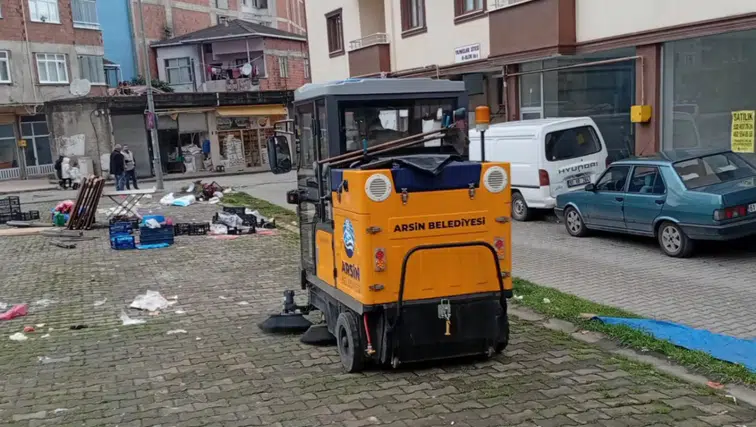 Arsin Belediyesi’nden Temiz Çevre İçin Yoğun Mesai