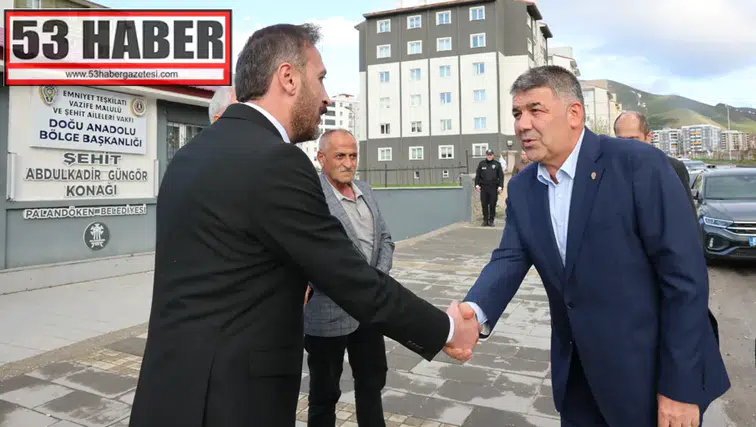 Erzurum Emniyet Müdürü Onur Karaburun’dan Şehit Aileleri ve Gazilere Bayram Ziyareti
