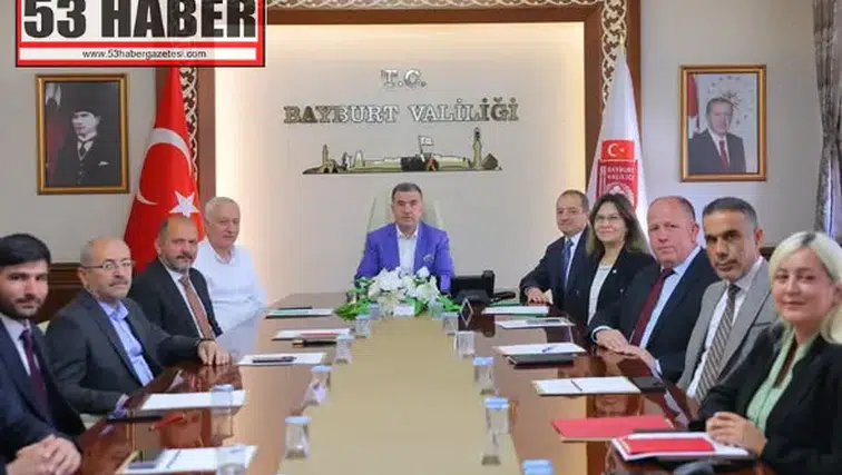 Bayburt’ta İl Tanıtım ve Geliştirme Kurulu Toplantısı Yapıldı