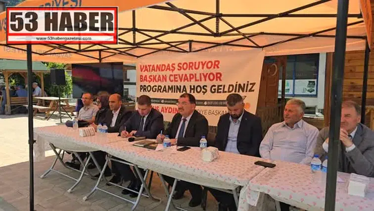 AK Parti Artvin İl Başkanı Aydemir, Şavşat’ta Vatandaşlarla Bir Araya Geldi