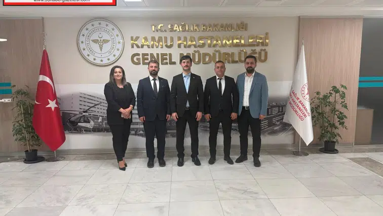 Bayburt İl Sağlık Müdürlüğü’nden Kamu Hastaneleri Genel Müdürü Muhammed Emin Demirkol’a Ziyaret