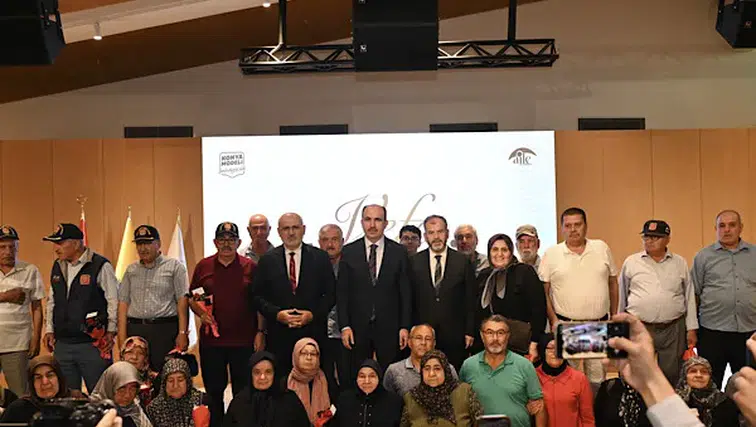 Konya'da "Vefa Umresi" için kura çekimi yapıldı