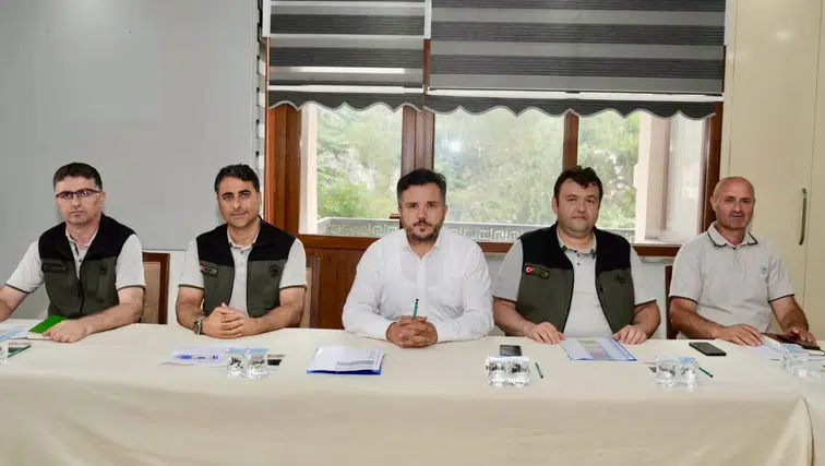Borçka Orman İşletme Müdürlüğü'nde Ormanların Korunmasına Yönelik Çalışmalar Masaya Yatırıldı