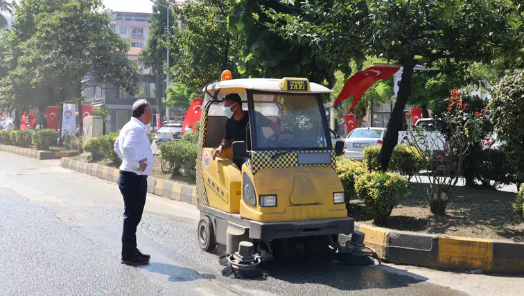 Başkan Ataselim Arhavi’de Devam Eden Çalışmaları Sahada İnceledi