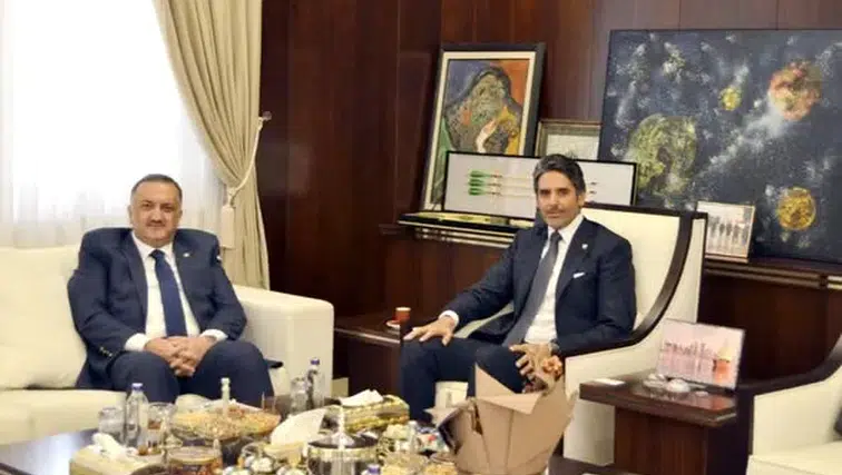 Hasan Karal'dan Katar Büyükelçiliği'ne Taziye Ziyareti