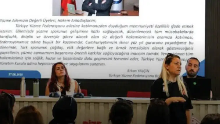 Yüzme hakemliğine yeni isimler yetişiyor (Rize)