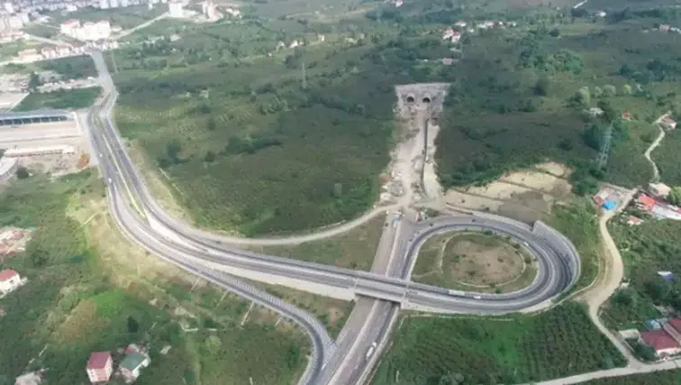 Ordu Çevre Yolu İkinci Etap İnşaatında Faaliyetler Yeniden Hızlandı