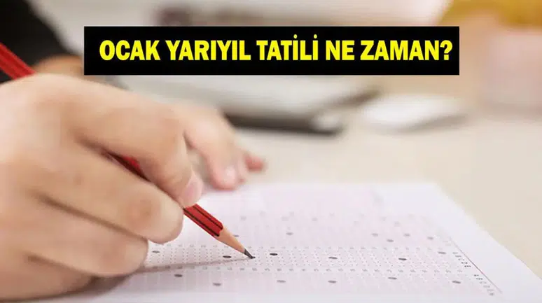 Ocak Ayındaki Yarıyıl Tatili Tarihleri Belli Oldu: MEB'den Açıklama Geldi!