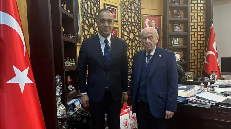 MHP Erzurum İl Başkanlığından Genel Başkan Devlet Bahçeli’ye Ziyaret