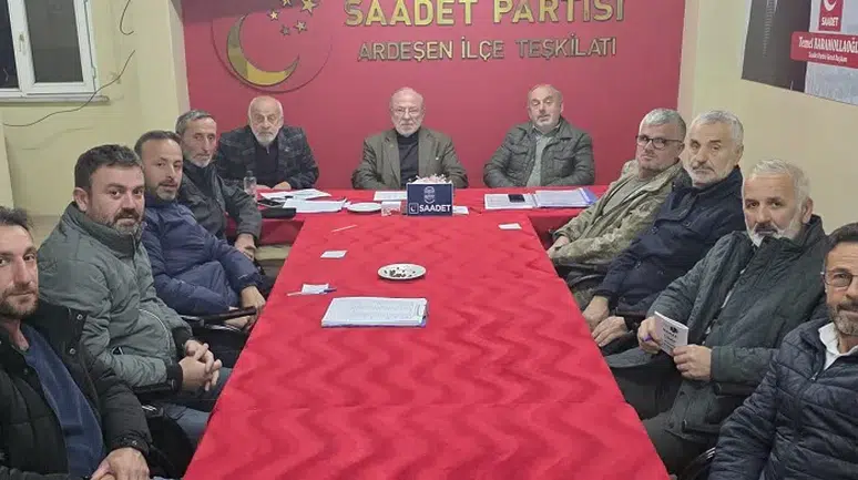 Yerel ve küresel sorunlar masaya yatırıldı, Saadet Partisi çözüm önerilerini sundu